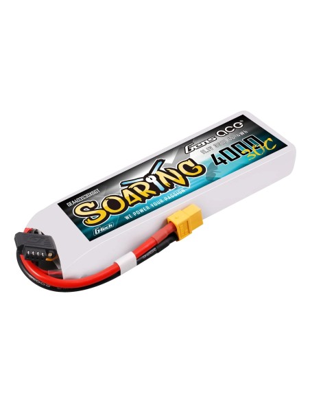 Batería Lipo Gens ace 4000mAh 3S 30C con conector XT60 | Soaring | G-Tech
