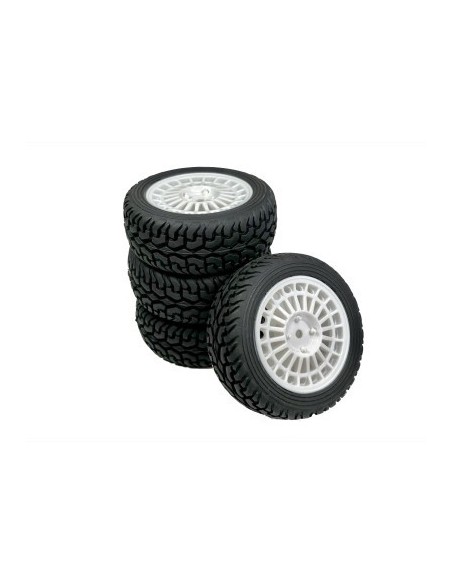 1:10 Wheel Set ""Rallye Street Design"" white (4)