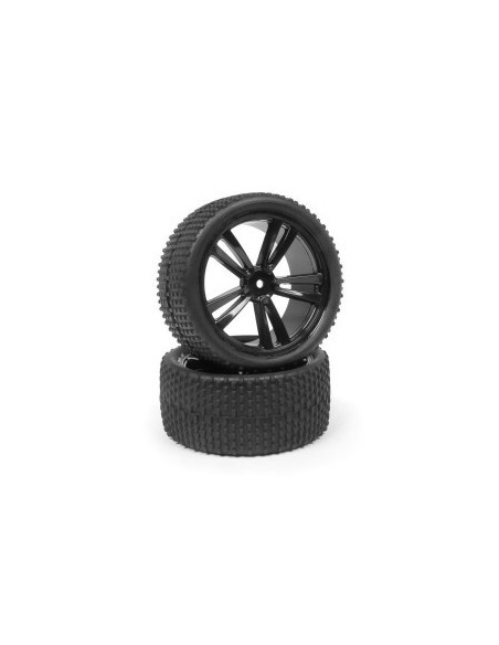 MOUNTED WHEEL AND TYRE SET