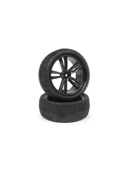 MOUNTED WHEEL AND TYRE SET