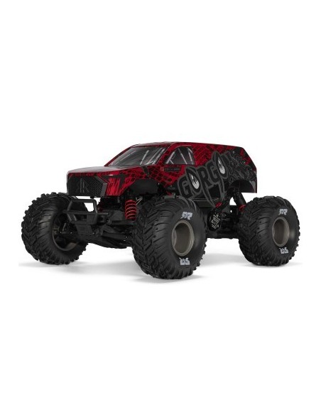 1-10 GORGON 223S 2WD RTR Brushless Monster Truck Red-Black