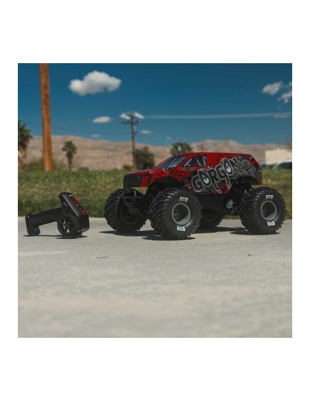 1-10 GORGON 223S 2WD RTR Brushless Monster Truck Red-Black