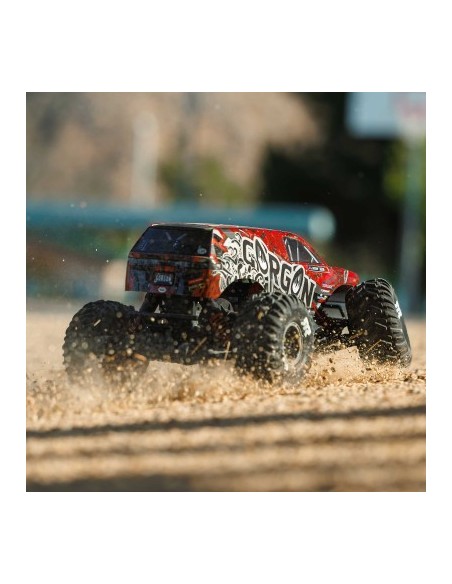 1-10 GORGON 223S 2WD RTR Brushless Monster Truck Red-Black