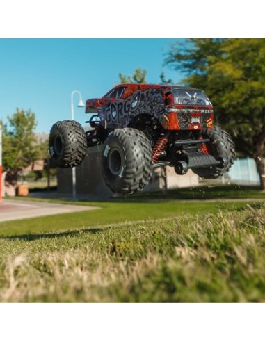1-10 GORGON 223S 2WD RTR Brushless Monster Truck Red-Black