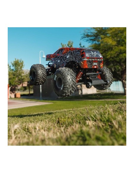 1-10 GORGON 223S 2WD RTR Brushless Monster Truck Red-Black