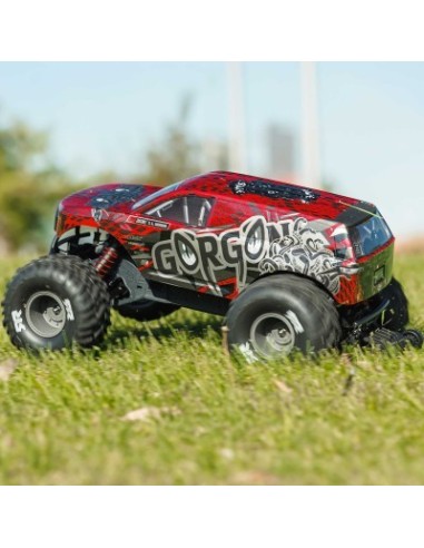1-10 GORGON 223S 2WD RTR Brushless Monster Truck Red-Black
