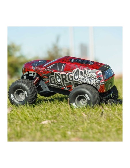 1-10 GORGON 223S 2WD RTR Brushless Monster Truck Red-Black