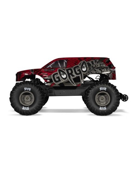 1-10 GORGON 223S 2WD RTR Brushless Monster Truck Red-Black