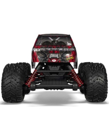 1-10 GORGON 223S 2WD RTR Brushless Monster Truck Red-Black
