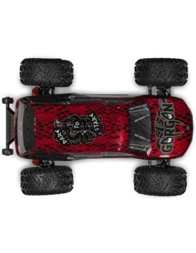 1-10 GORGON 223S 2WD RTR Brushless Monster Truck Red-Black
