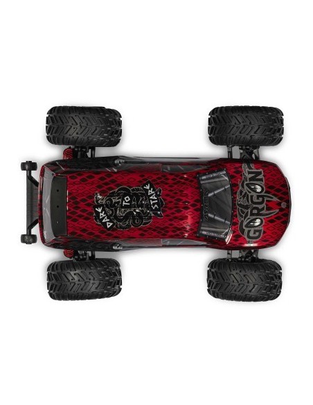1-10 GORGON 223S 2WD RTR Brushless Monster Truck Red-Black