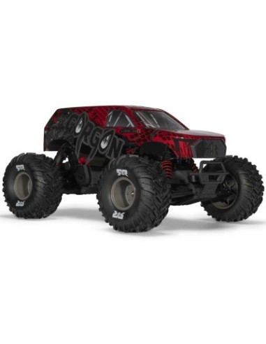 1-10 GORGON 223S 2WD RTR Brushless Monster Truck Red-Black