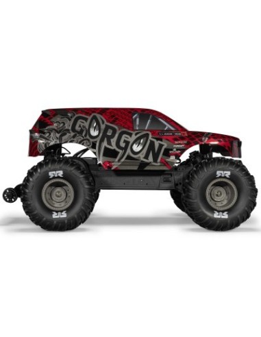 1-10 GORGON 223S 2WD RTR Brushless Monster Truck Red-Black
