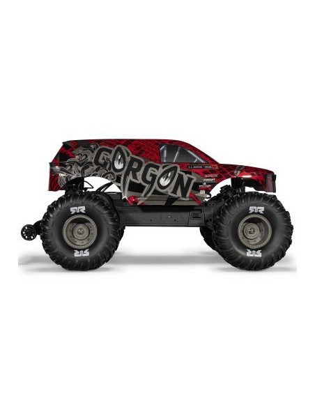 1-10 GORGON 223S 2WD RTR Brushless Monster Truck Red-Black