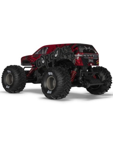 1-10 GORGON 223S 2WD RTR Brushless Monster Truck Red-Black