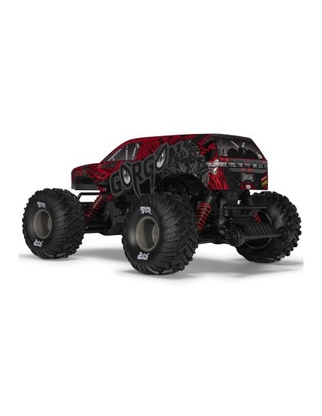 1-10 GORGON 223S 2WD RTR Brushless Monster Truck Red-Black