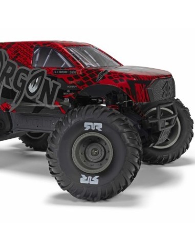 1-10 GORGON 223S 2WD RTR Brushless Monster Truck Red-Black