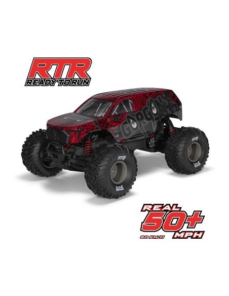 1-10 GORGON 223S 2WD RTR Brushless Monster Truck Red-Black