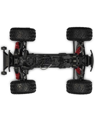 1-10 GORGON 223S 2WD RTR Brushless Monster Truck Red-Black
