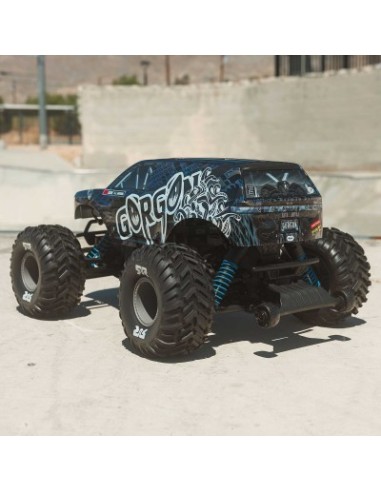 1-10 GORGON 223S 2WD RTR Brushless Monster Truck Red-Black