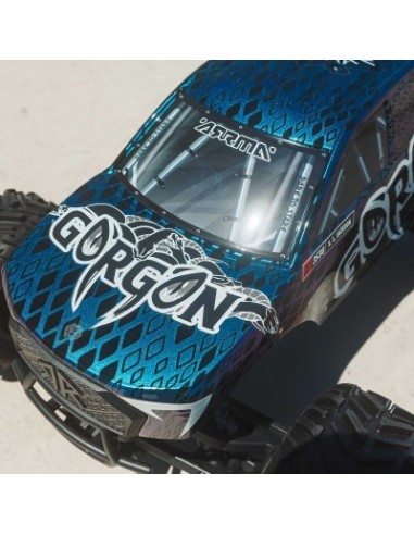 1-10 GORGON 223S 2WD RTR Brushless Monster Truck Red-Black