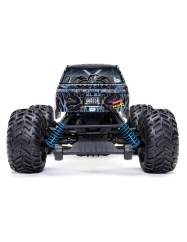 1-10 GORGON 223S 2WD RTR Brushless Monster Truck Red-Black