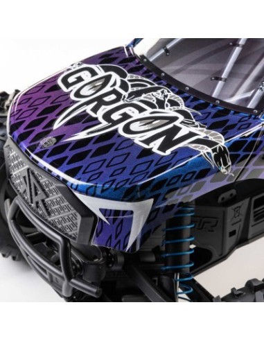 1-10 GORGON 223S 2WD RTR Brushless Monster Truck Red-Black