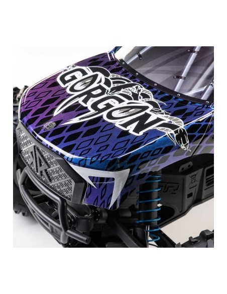 1-10 GORGON 223S 2WD RTR Brushless Monster Truck Red-Black