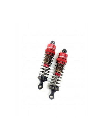 Amortiguadores estándar de aluminio 1:8 de 100 mm