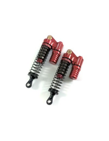 Amortiguadores tipo piggyback de aluminio de 85 mm (2)