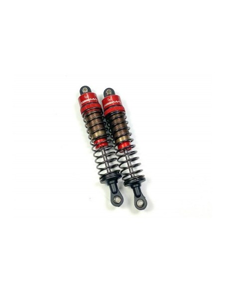 Amortiguadores estándar de aluminio 1:10 de 120 mm