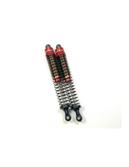 Amortiguadores estándar de aluminio 1:10 de 110 mm (2)