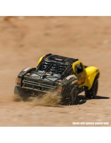 1-16 MOJAVE GROM 4X4 RTA KIT Brushed Desert Truck (Battery & Charger Included) Clear-Black