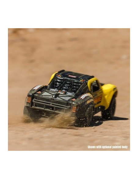 1-16 MOJAVE GROM 4X4 RTA KIT Brushed Desert Truck (Battery & Charger Included) Clear-Black