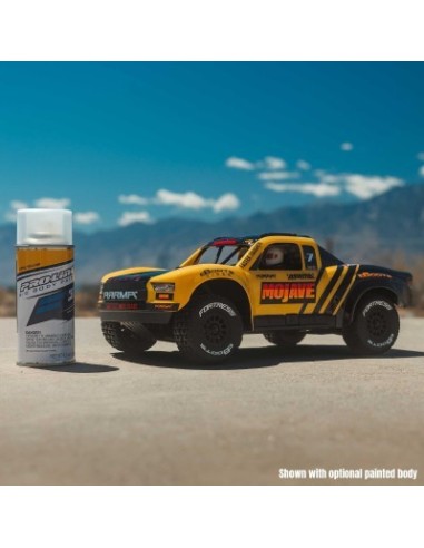 1-16 MOJAVE GROM 4X4 RTA KIT Brushed Desert Truck (Battery & Charger Included) Clear-Black