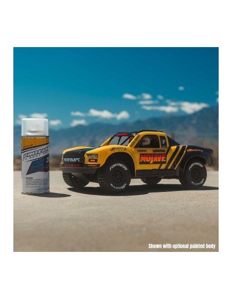 1-16 MOJAVE GROM 4X4 RTA KIT Brushed Desert Truck (Battery & Charger Included) Clear-Black