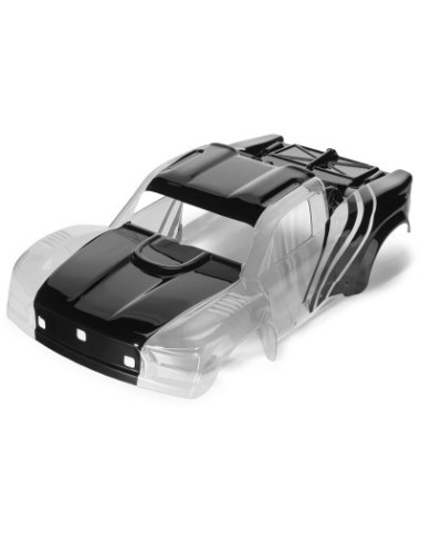 1-16 MOJAVE GROM 4X4 RTA KIT Brushed Desert Truck (Battery & Charger Included) Clear-Black