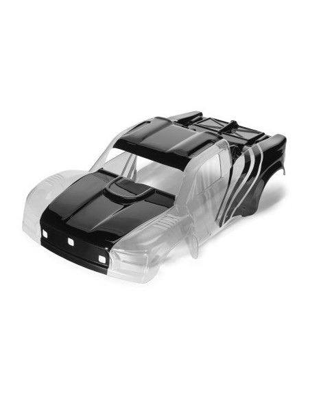 1-16 MOJAVE GROM 4X4 RTA KIT Brushed Desert Truck (Battery & Charger Included) Clear-Black