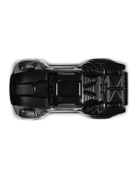 1-16 MOJAVE GROM 4X4 RTA KIT Brushed Desert Truck (Battery & Charger Included) Clear-Black
