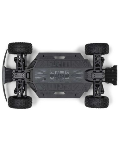 1-16 MOJAVE GROM 4X4 RTA KIT Brushed Desert Truck (Battery & Charger Included) Clear-Black