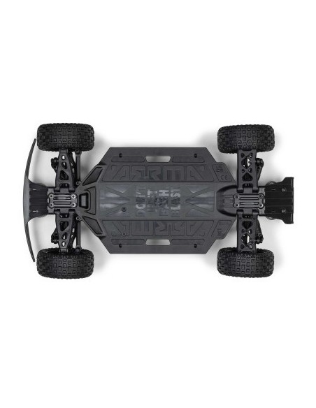 1-16 MOJAVE GROM 4X4 RTA KIT Brushed Desert Truck (Battery & Charger Included) Clear-Black