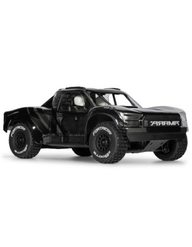 1-16 MOJAVE GROM 4X4 RTA KIT Brushed Desert Truck (Battery & Charger Included) Clear-Black