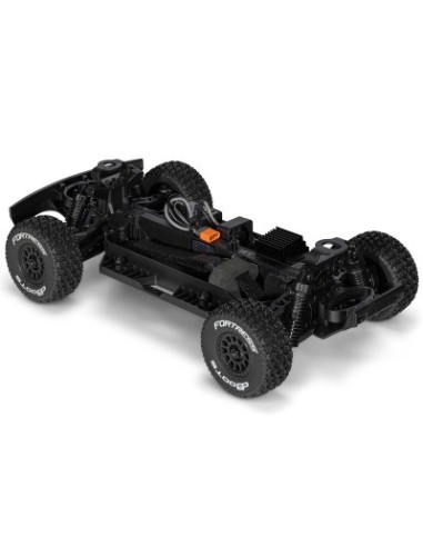 1-16 MOJAVE GROM 4X4 RTA KIT Brushed Desert Truck (Battery & Charger Included) Clear-Black