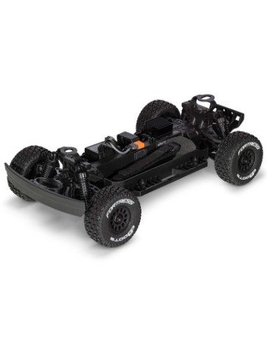 1-16 MOJAVE GROM 4X4 RTA KIT Brushed Desert Truck (Battery & Charger Included) Clear-Black