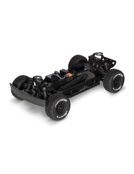 1-16 MOJAVE GROM 4X4 RTA KIT Brushed Desert Truck (Battery & Charger Included) Clear-Black