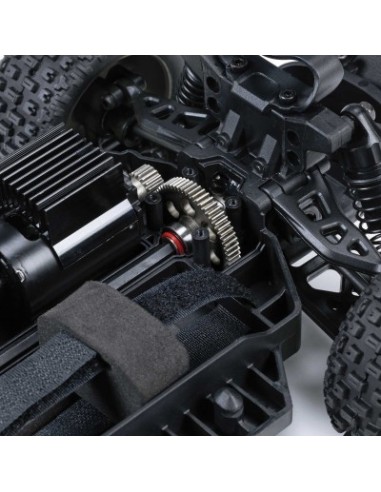 1-16 MOJAVE GROM 4X4 RTA KIT Brushed Desert Truck (Battery & Charger Included) Clear-Black
