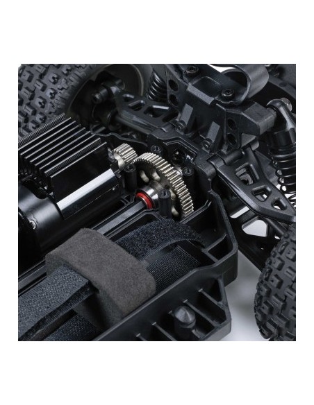 1-16 MOJAVE GROM 4X4 RTA KIT Brushed Desert Truck (Battery & Charger Included) Clear-Black