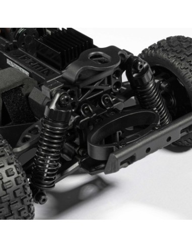 1-16 MOJAVE GROM 4X4 RTA KIT Brushed Desert Truck (Battery & Charger Included) Clear-Black