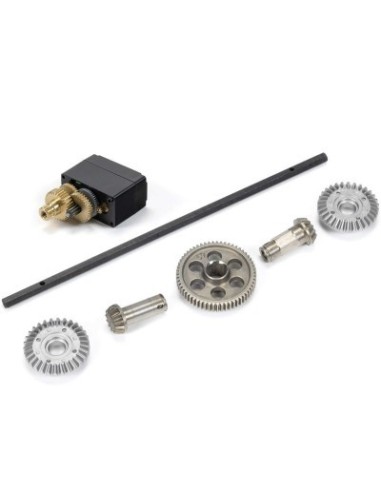 1-16 MOJAVE GROM 4X4 RTA KIT Brushed Desert Truck (Battery & Charger Included) Clear-Black
