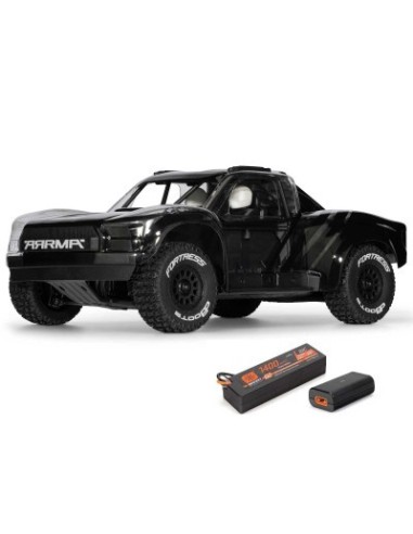 1-16 MOJAVE GROM 4X4 RTA KIT Brushed Desert Truck (Battery & Charger Included) Clear-Black